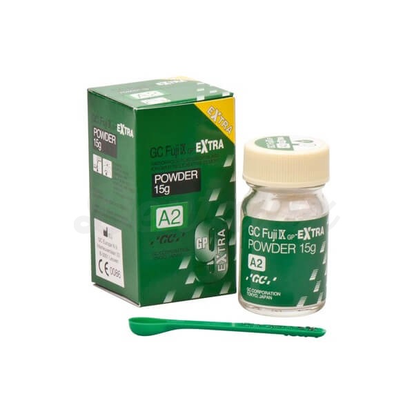 Fuji IX GP Extra: Cemento de Ionómero de vidrio - A2 (15 gr) Img: 202408101