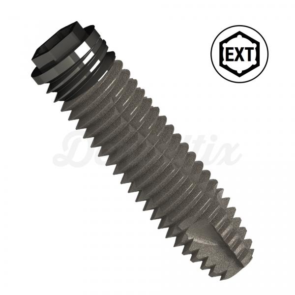 IMPLANTE PLATAFORMA REGULAR CONEXION EXTERNA  (7 mm) 