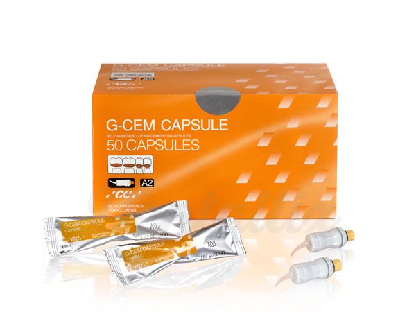 G-CEM Capsule: cemento de resina autoadhesivo en cápsulas (AO3 50 uds)