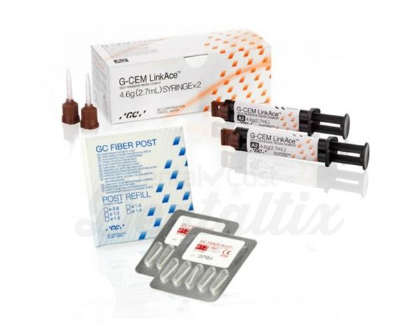 G-Cem LinkAce: cemento definitivo de resina universal A2 + postes