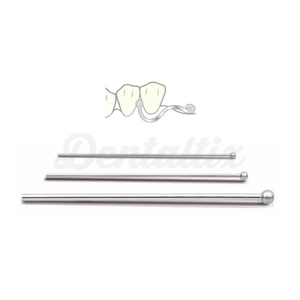 Gancho de Bola para Ortodoncia - 1.0 mm (10 uds) Img: 202312021