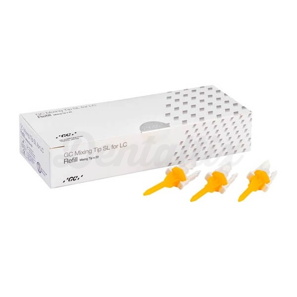 GC Fuji ORTHO LC, Paste Pak, Refill Mixing Tip, 20pcs Img: 202306031