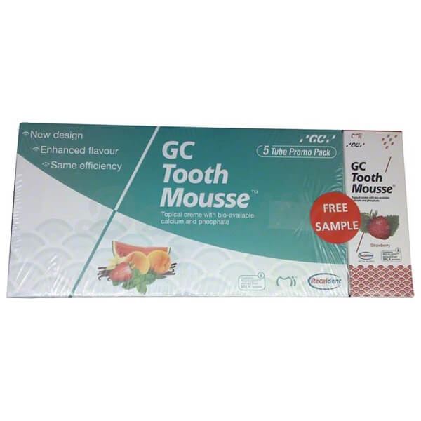 Tooth Mousse: Surtido Pasta de Profilaxis Remineralizante - 5 + 1 Surtido Img: 202403231