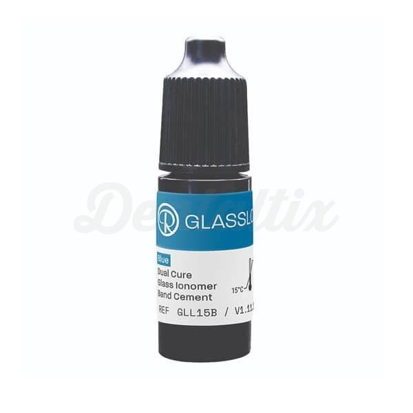 Glasslok Reposición Cemento Ionómero Vidrio Azul Líquido. 1 Unidad x 15 ml Img: 202207161