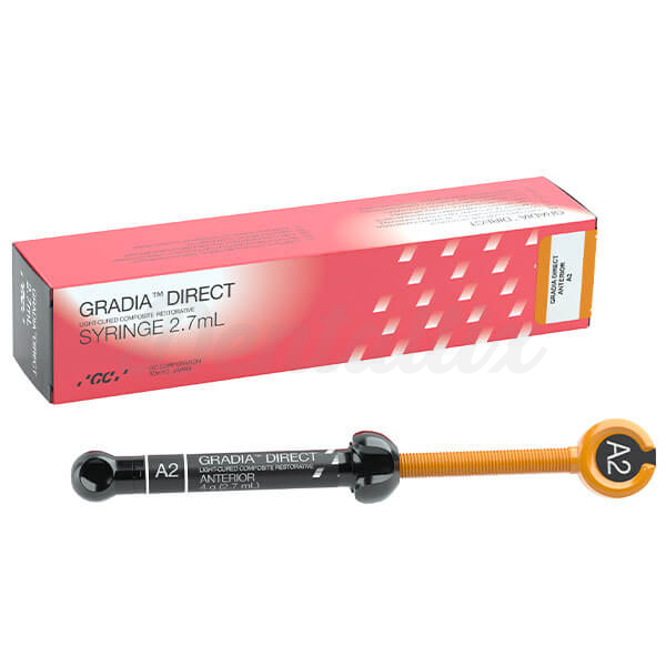 GC GRADIA Direct, Posterior, Syringe 2.7ml (4.7g), P-WT  Img: 202509271