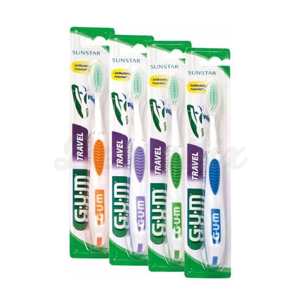 GUM® Cepillo de dientes de viaje Suave Img: 202206181