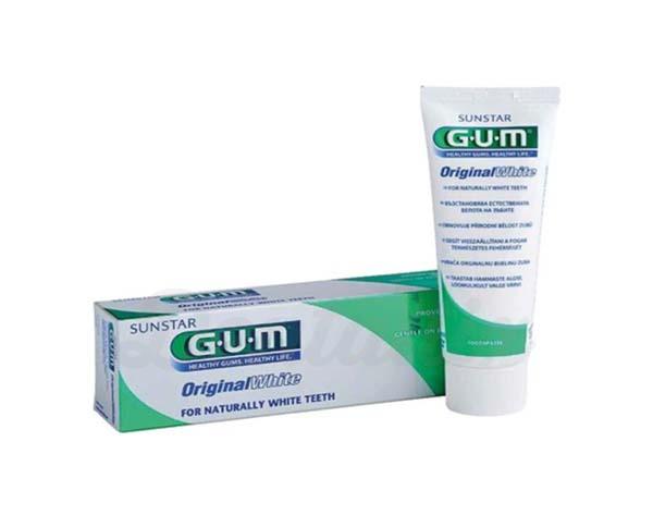 Gum Original White: Pasta de Dientes Blanca (tubo 75 ml) Img: 202007111