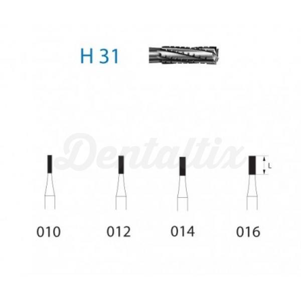 Fresa H31.204.012 de Carburo para Contra ángulo (5 uds.)