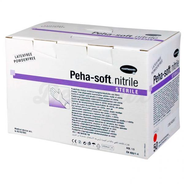 PEHA-SOFT GUANTES NITRILO ESTERIL TALLA M