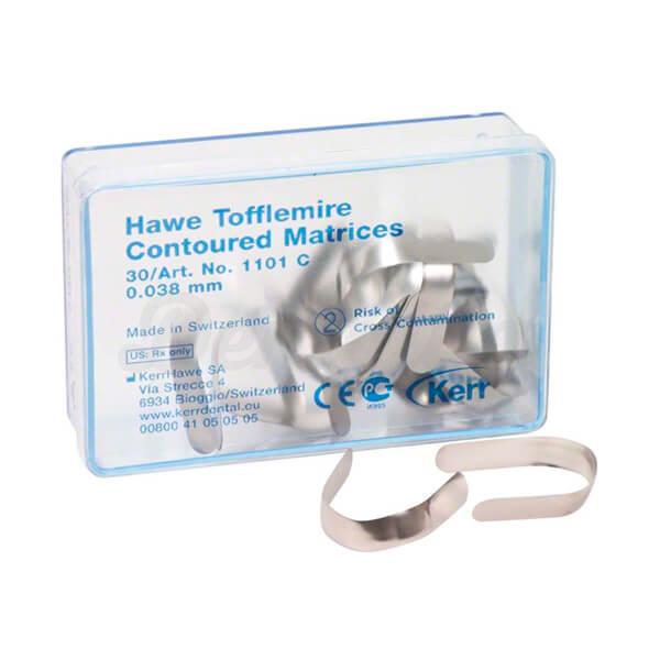 Hawe Tofflemire: Matrices Parciales (30 uds) 1101C (0.038 mm)