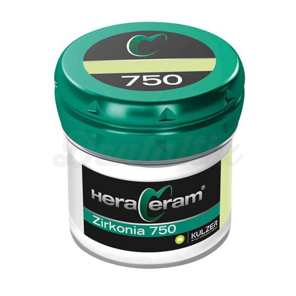 HeraCeram Zirkonia 750: Recubrimiento de Cerámicas (20 gr - Enhancer EHA)