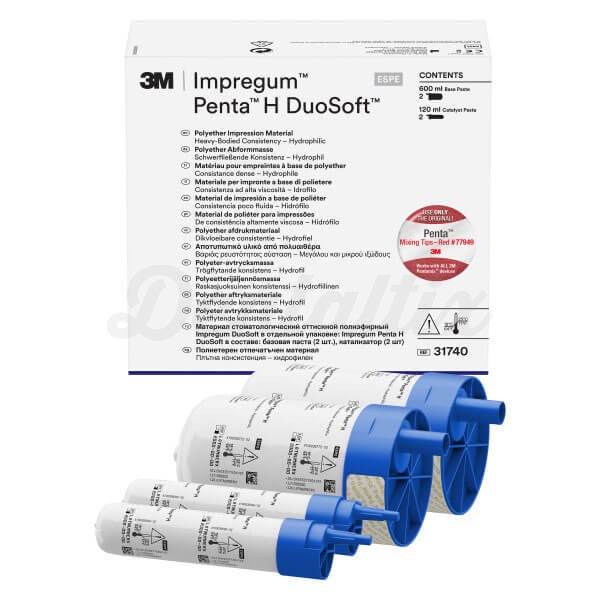 IMPREGUM PENTA H DUOSOFT REPOSICION POLIETER (2base x300ml.+1catalizador x60ml.) Img: 202409071