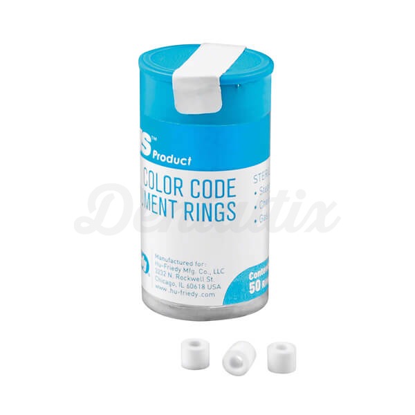 Anillos de Codificación para Instrumental Dental - Blanco IMS Maxi (50 uds) Img: 202401201