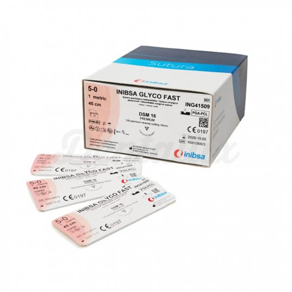 GLYCOLON violeta DSM16 5/0 USP 45 cm Img: 202507191