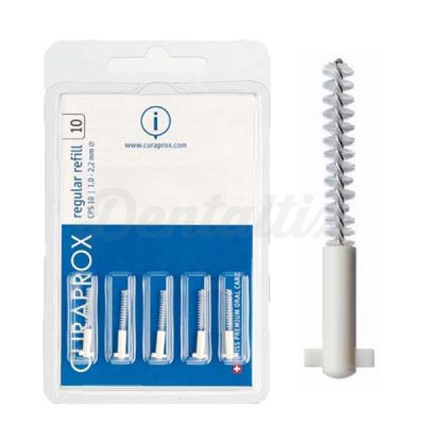 Curaprox CPS Regular: Cepillos interdentales (5 uds)-Blanco Ø 1 mm Img: 202006271