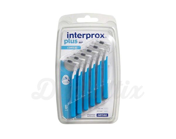 Interprox Plus: Cepillos interdentales Ø 0.8 mm cónico - 6 unidades Img: 202007181