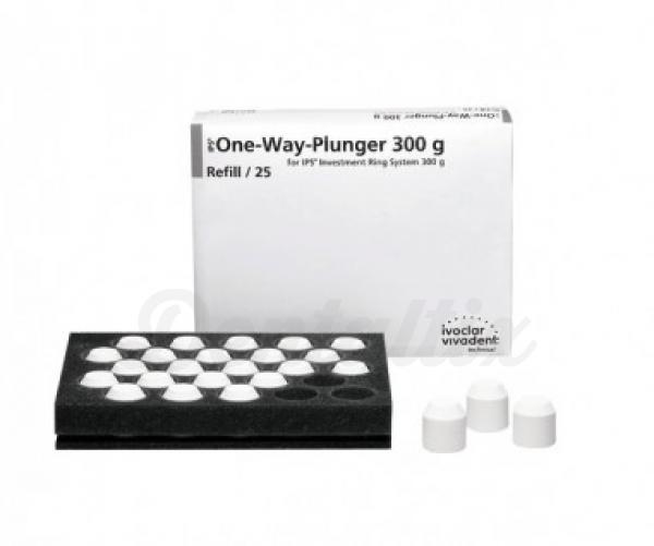 IPS ONE-WAY plunger 300 g (28 mm) 25 pistones Img: 201807031