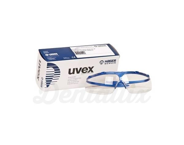 Hager iSpec® Super Lite Fit - portapiezas azul, lente incolora, rango UV 2-1,2 Img: 202005301