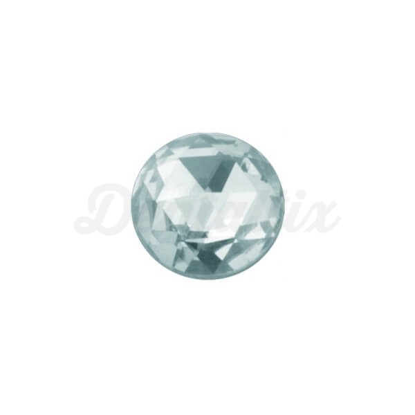 Joya Dental de Diamantes Sintéticos de Circonia - Círculo Blanco de 2 mm de Corte Rosa (1 uds) Img: 202408101
