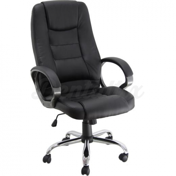 CH1: Sillón Dirección Símil Piel - Negro Img: 202505311