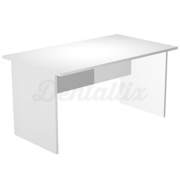 Presto 160: Mesa de Oficina con Pata Panel  - Blanco Img: 202505311