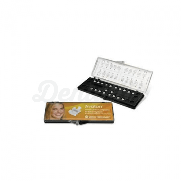 Avalon™ Bracket Composite- Ranura Metálica Roth .018" 5a5 Gancho 3-4-5. Img: 201807031