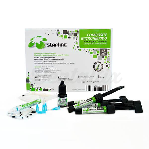 Kit Composite Microhíbrido 4s Starline