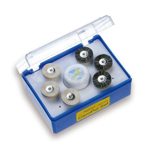 Kit Polistar: Pasta de Diamante Polistar + 6 Cepillos Kombi Montados Img: 202105221