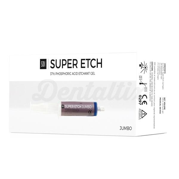 Kit Super Etch Jumbo: 2 jeringas (25 ml) + 50 puntas desechables -SDI
