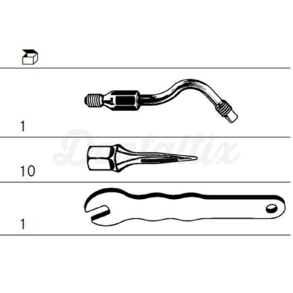 PUNTA SONICA 4611 P/IMPLANTES KIT Img: 201807031