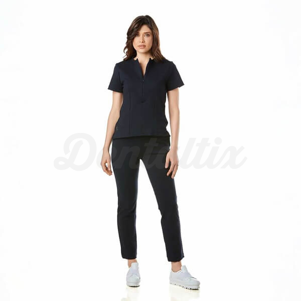 Pijama Sanitario Layah Ponti Milano para Mujer - L - Marino Img: 202508161