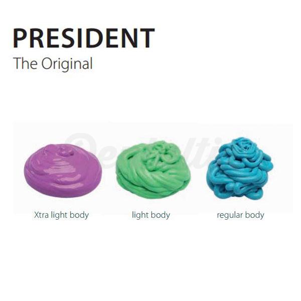 60019938 PRESIDENT LIGHT BODY, 2x50ml. Img: 201807031