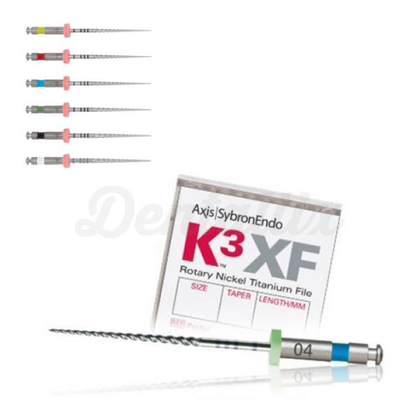 K3 XF FILE.25/.04 21mm. 6uds. Img: 201808041