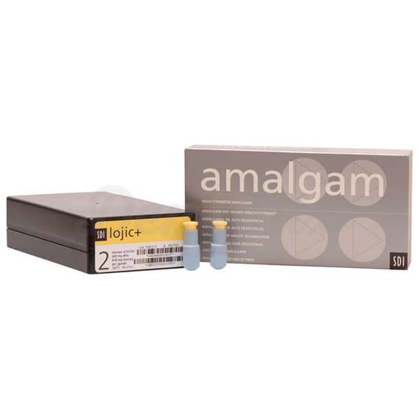 Lojic+: Amalgama de 2 Porciones de 600 mg (50 uds) Fraguado Regular