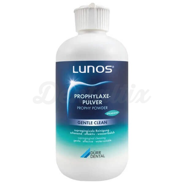 Lunos GentleClean: Polvo Profiláctico para Limpieza Supragingival (4x180g) - Menta-Verde Img: 202501251