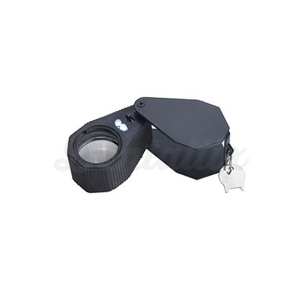 Lupa Triplet Con Luz Led 10X Img: 202302111