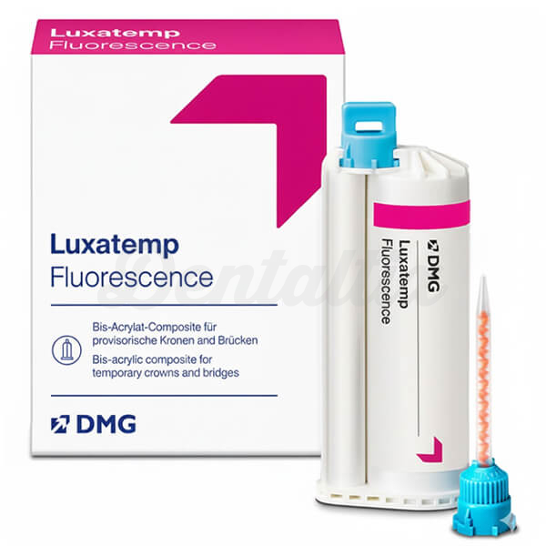 LUXATEMP FLUORESCENCE - Provisionales Estéticos - Automix (76gr) - A3 (5x76gr + 75) Img: 202601104