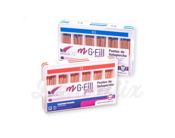 m-G-Fill Easy: puntas de gutapercha p/m-Conic Flex (60 uds) - X2 (60 uds) Img: 202003071