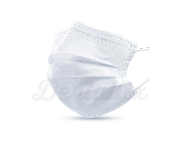 Air Pro Tec 4: Mascarilla Quirúrgica Lavable Blanca (25 uds) Img: 202009051