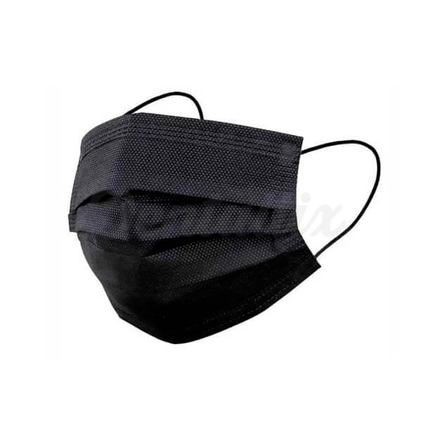 Mascarillas Quirúrgicas Negras Tipo II R (5 Cajas de 50 uds)