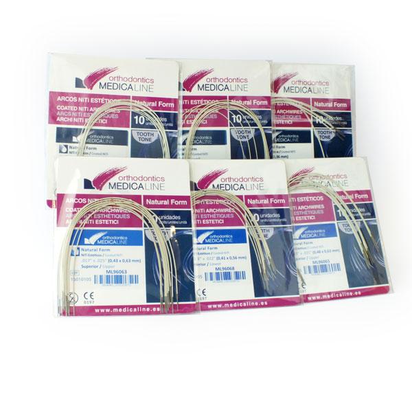 ARCO ML NITI ESTETICO REDO. SUP. .016 NAT. F. 10u. Img: 201807031