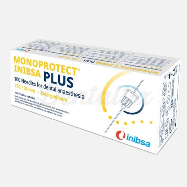 AGUJA MONOPROTECT PLUS INIBSA 27G 0,40x36mm (larga) Img: 202406291