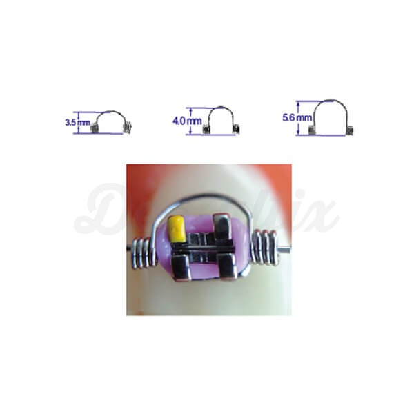 Muelle Warren de Acero Inoxidable (10 uds) - .016"x .022" Pequeño Img: 202401201