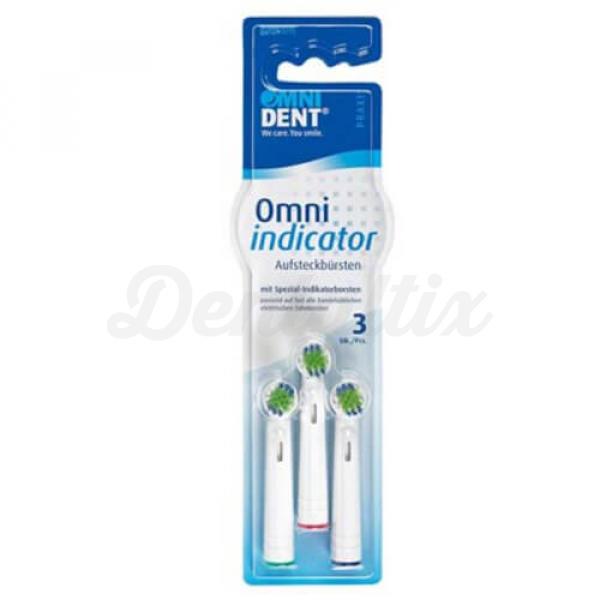 Omni indicator: Repuestos para cepillos eléctricos Oral B (3 uds)