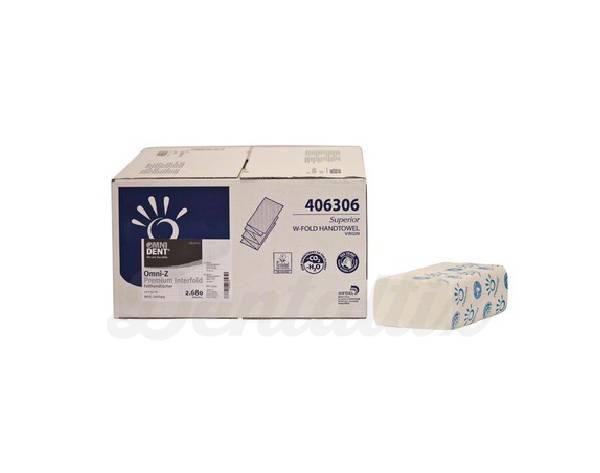 Omni-Z Premium Interfold - caja 3.000 piezas blancas, 22 x 32 cm Img: 202005301