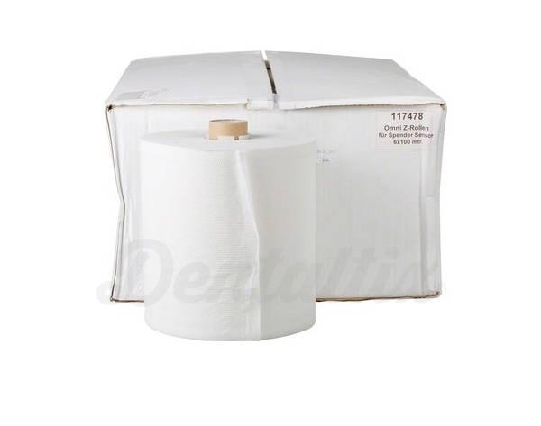 Rollos de papel Omni-Z - cartón 6 x 100 m rollos Img: 202005301