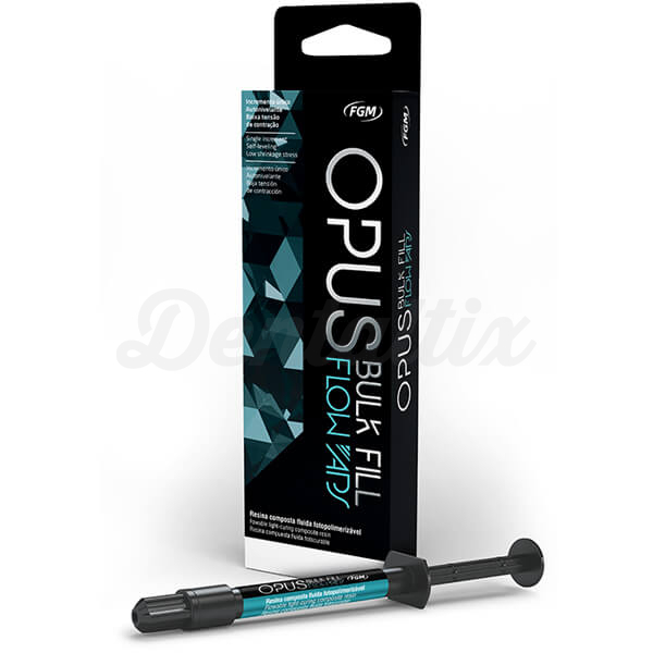 Opus Bulk Fill APS Flow: Composite Fotocurable Fluido (Jeringa de 2 gr) - 1 Jer. de 2 gr - Color: A2 Flow Img: 202505311