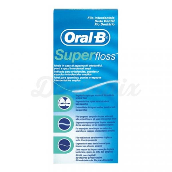 Seda dental precortada Superfloss (50u.)