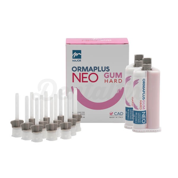 Ormaplus Neo Gum: Silicona de Laboratorio - 2 x 50 ml - D: Hard + 12 puntas Img: 202503151