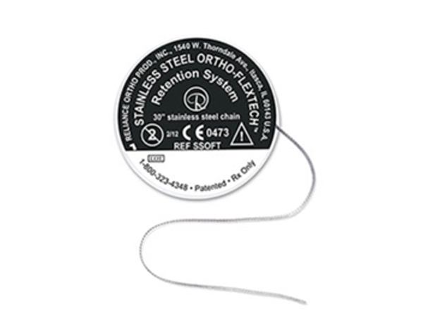 AZDENT Orthodontic Lingual Retainer Set - 10 Pieces Of Elastic Ligature Ties For Dental Bonding (Sizes 29-47)